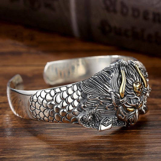 Mens Vintage Personalized Dominant Roc Bracelet